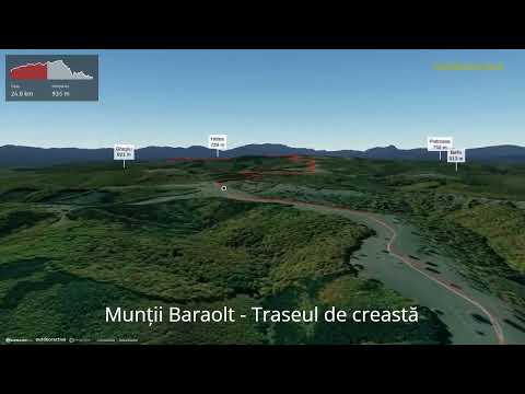 Munții Baraolt - Traseul de creastă ∆ hiking trails ∆ 3d-trail.com/romania/