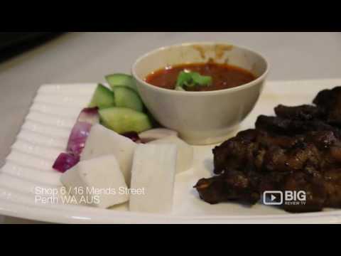 Satay on Charcoal Restaurant Perth servindo comida Halal, comida da Malásia e comida asiática