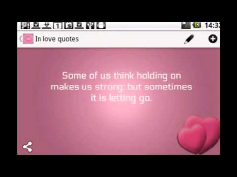 In Love Quotes Video