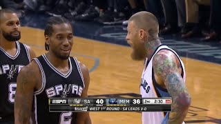 Chris &quot;Birdman&quot; Andersen Did The Impossible... He Made Kawhi Leonard Laugh🤣