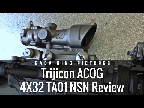 Trijicon ACOG TA01NSN 4x32: The Classic Battle Sight.
