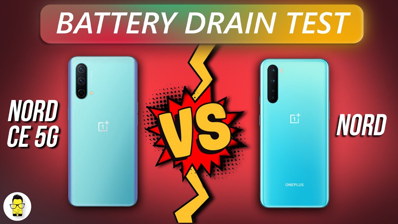 OnePlus Nord CE 5G vs OnePlus Nord | Battery Drain Test!