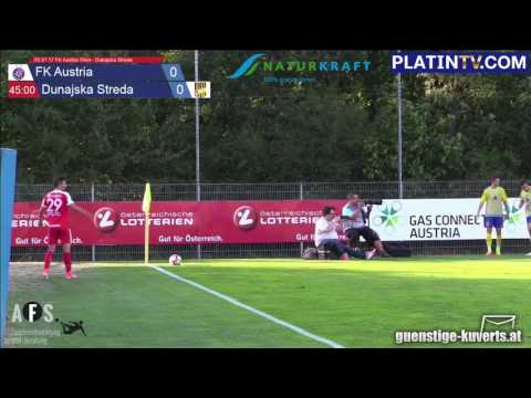 05.07.17 FK Austria Wien - Dunajska Streda - Highlight  (2. HZ / 45:00) am 05.07.2017 19:38