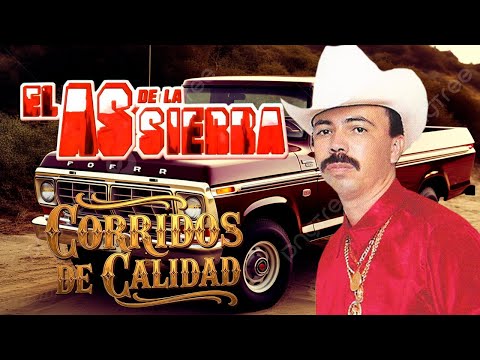 🎶 El As de la Sierra  | 20 Corridos Norteños y Con Banda Sinaloense 💿