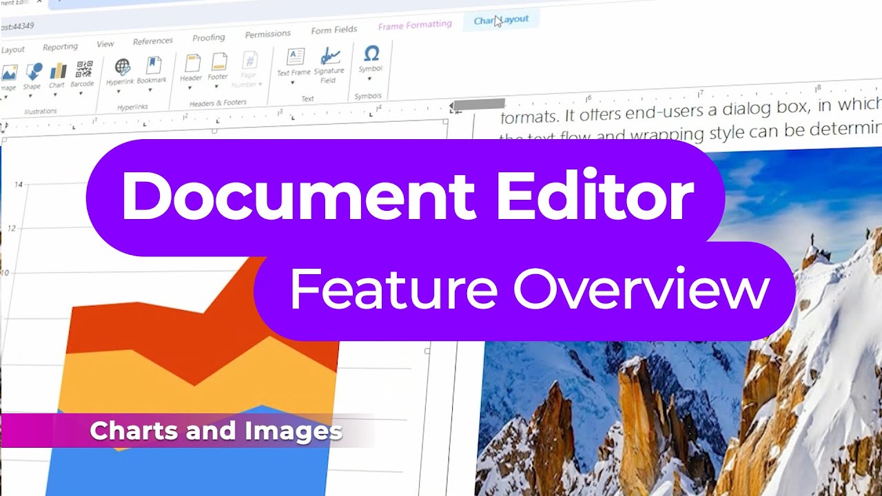 TX Text Control Document Editor Feature Overview