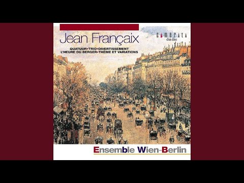 Thème et variations pour clarinette et piano