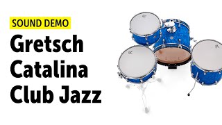 Video thumbnail for Gretsch Catalina Club Jazz - Sound Demo by Drums Bonedo