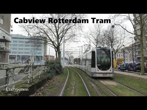 Cabview Tram Delfshaven - Museumpark - Rotterdam Centraal