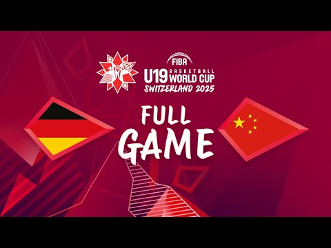 Group Phase | Germany v China | Full Basketball Game | FIBA U19 Basketball World Cup 2025
