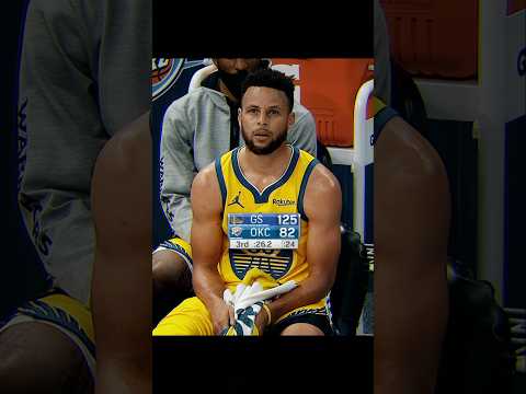 Only Steve Kerr could stop Steph 😆