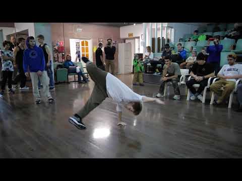 top8 до 13 лет bboy Dvizh'Ok vs Maks ON - "ALL OPTION" break dance battle