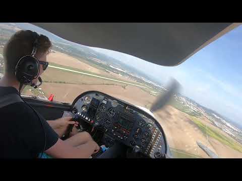 Diamond DA20 Katana | Touch and Go LZTN airport | GOPRO FHD