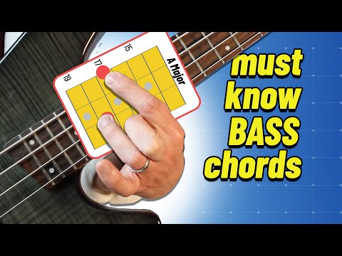 The Must Know BASS CHORD Shapes (Easy to THUNDERCAT Level)