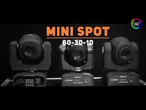 Light4me Mini Spot 60 MKIII Moving Head LED