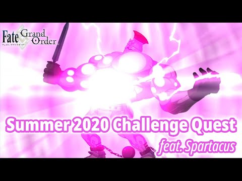 【Fate/Grand Order】Spartacus vs Paul Bunyan [Summer 2020 Challenge Quest]