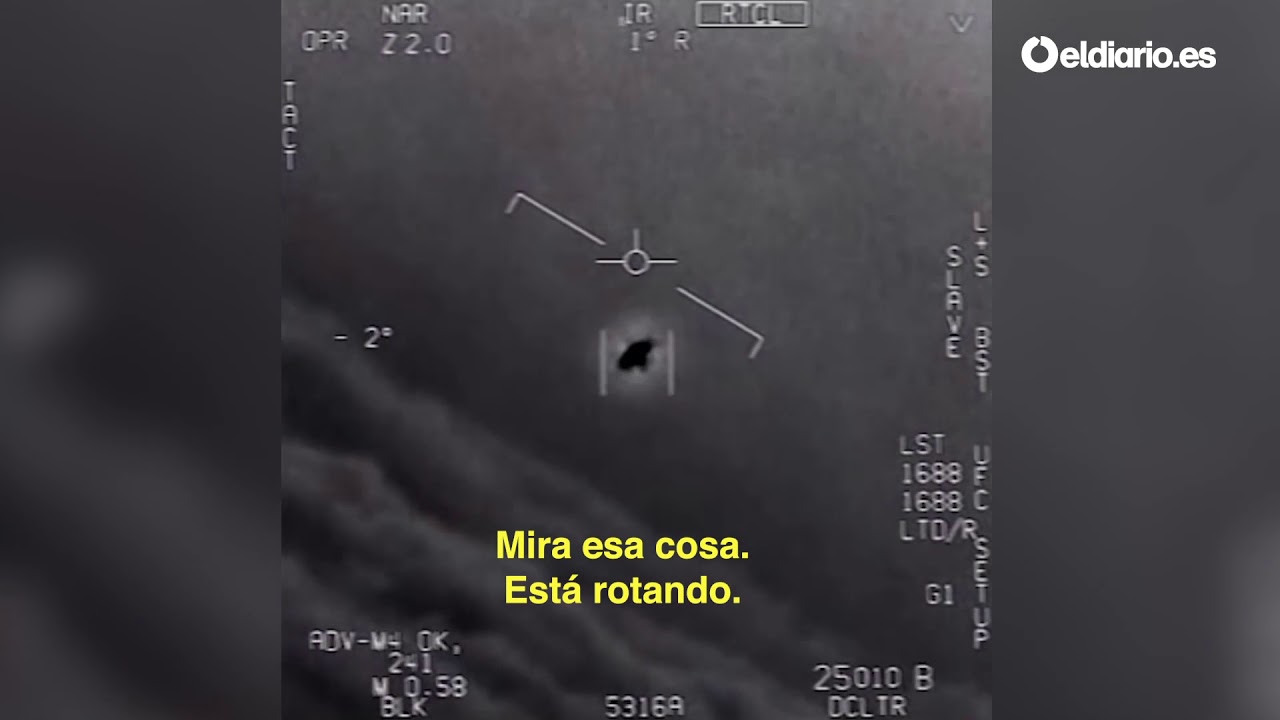 El Pentágono desclasifica tres vídeos de avistamientos de ovnis por sus pilotos
