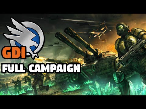 C&C 3  Tibarium Wars - Full GDI Campaign Walkthrough.