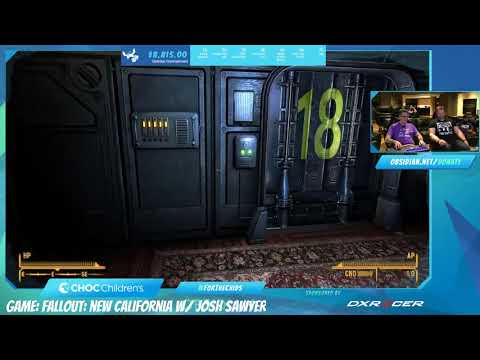 Fallout: New California with Josh Sawyer (Obsidian's Livestream)