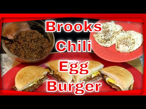 BEST Chili Burger Recipe at Home! Brooks Sandwich...