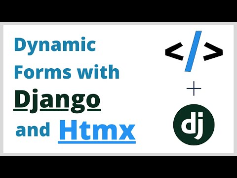 Django Dynamic Forms Tutorial with Htmx thumbnail