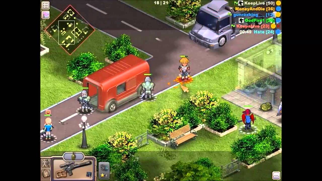 Gunrox: abort with friends (dutch)