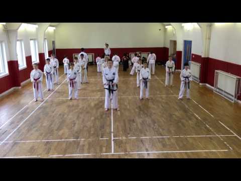 Junior Taekwon-Do Class Pattern - Do San Tul