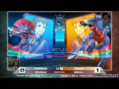 1 PaperSak vs SKDale - Pokken at Underground 9/12/17