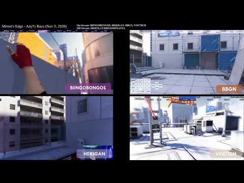 Mirror's Edge - Any % Speedrun Race - Nov 5, 2020