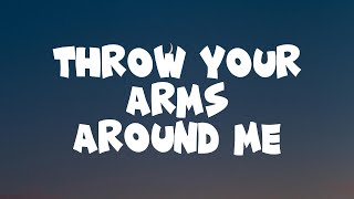 Neil Finn &amp; Eddie Vedder - Throw Your Arms Around Me (lyrics)