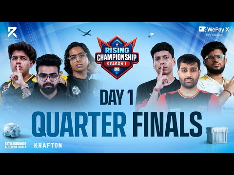 RISING CHAMPIONSHIP SEASON 1 - QUARTER FINALS G1 @JONATHANGAMINGYT @OMEGAAAA @admino_gaming19