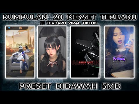 KUMPULAN 20 PRESET ALIGHT MOTION TERBARU 2024 || DI BAWAH 5 MB