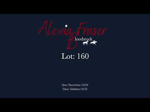 Lot 160- 2021 Gold Coast National Weanling Sale