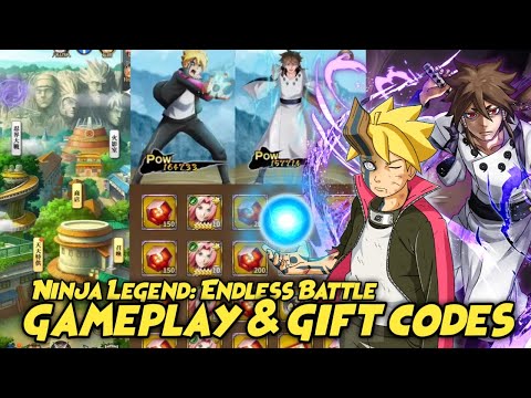 Ninja Legend: Endless Battle / 忍者傳說：無盡戰鬥 Gameplay & Gift Codes