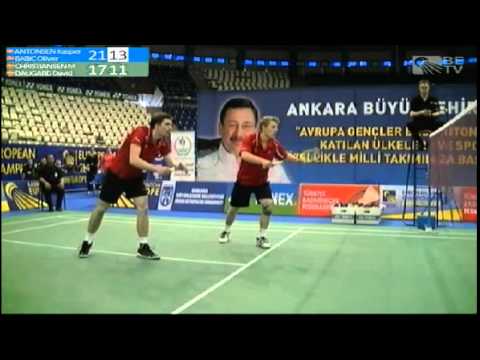 2013 European Junior Championships Final MD Antonsen/Babic (DEN) VS Christiansen/Daugard [5/8] (DEN)