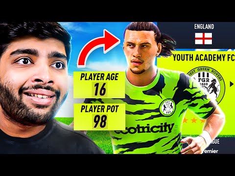 I FIXED the WORST Club with YOUTH ACADEMY Players Only...👶