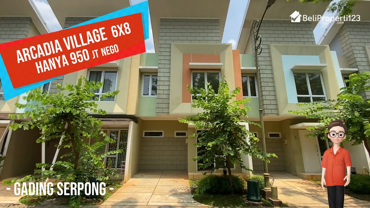 Cluster Arcadia Village Tipe 6x8 Gading Serpong Harga Murah