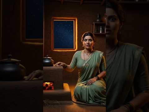 Woman hidely seeing the monkey stolen this chapatis daily #shorts #ai