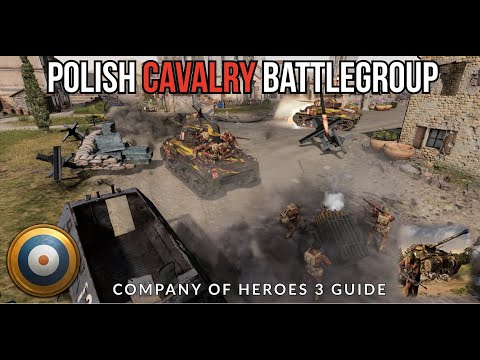 How-to Polish Cavalry Battlegroup | COH3 UK Forces Guide