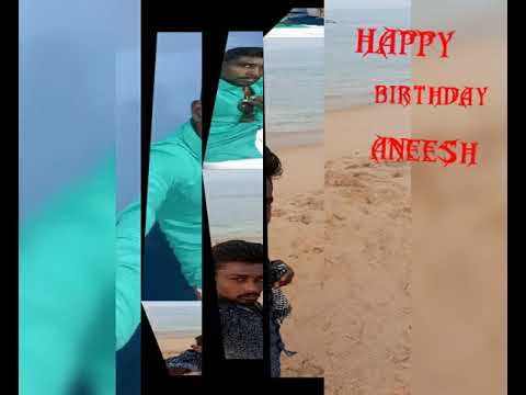 Happy birthday wishing aneesh