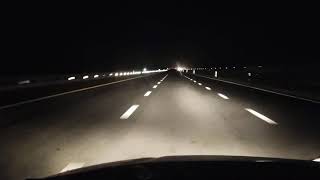 Agra - Lucknow expressway // Night driving//Friend