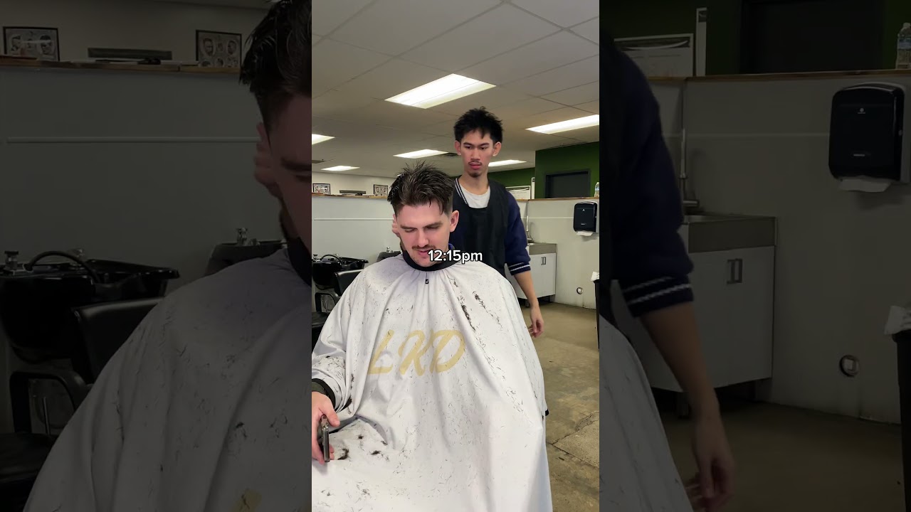 Day in the life Barber #vlog #ahorts