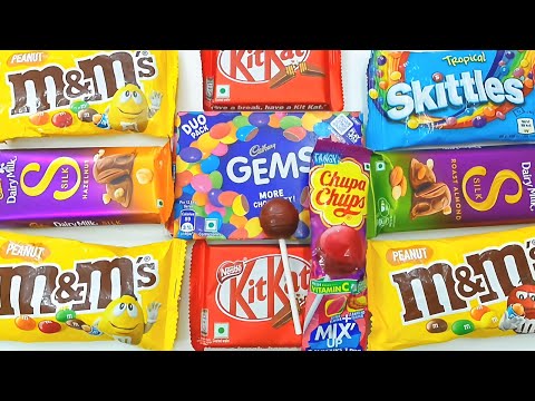 Chupa Chups Lolipop | M&M'S Candy, Cadbury Silk Chocolate, KitKat, Cadbury Gems, Skittles #candy 389