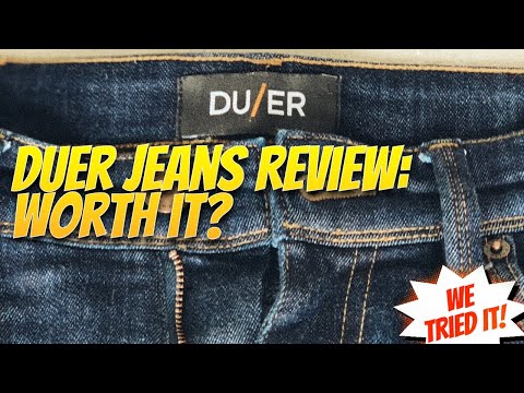 Duer Jeans Review - Our honest, 6-month Duer Review. Are they really that comfortable?