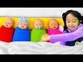 Lily and Alexa's Baby Doll Toys Rescue Mission!