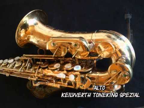 HELLO...on Wuffys Keilwerth Vintage-Saxophones