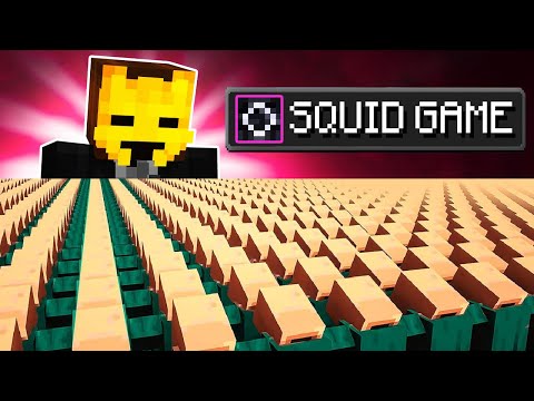 456 Villagers Simulate Squid Game 3 in Minecraft