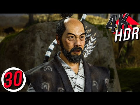 [4K HDR] Ghost of Tsushima (100%, Platinum, Hard)  Walkthrough part 30 - Dreams of Conquest