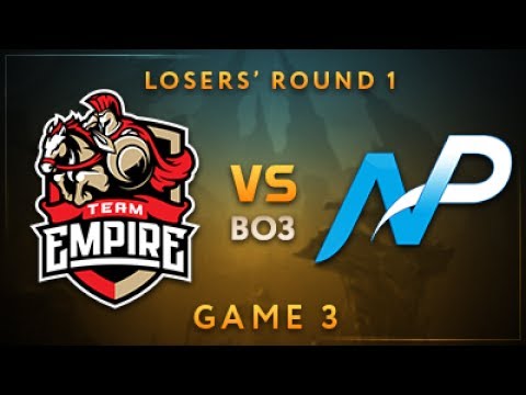 Team Empire vs Team NP Game 3 - Dota Summit 7: Losers' Round 1
