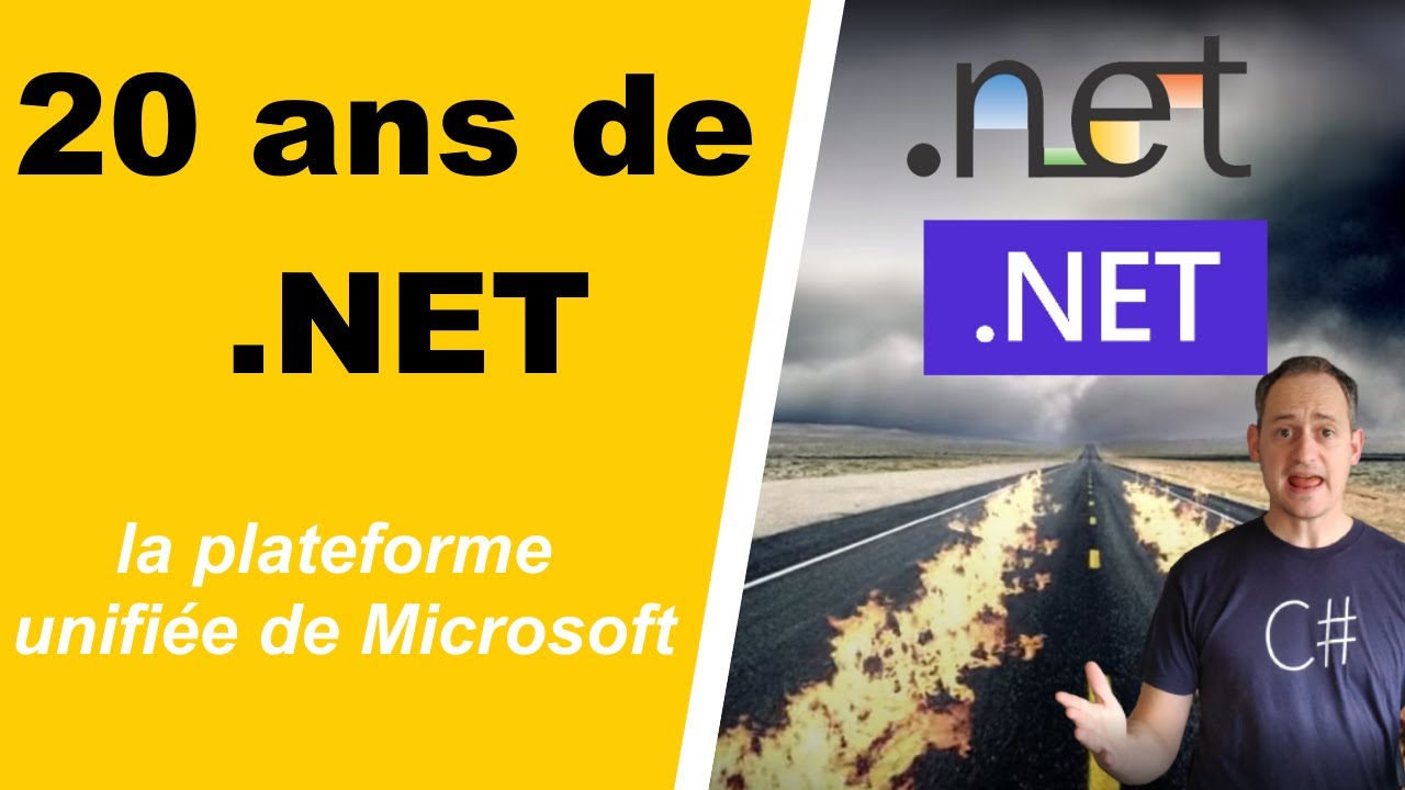Je reviens sur 20 années de .NET 😲