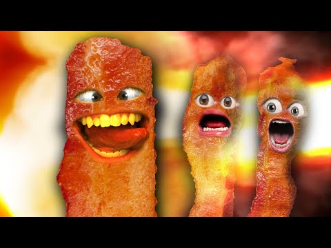 迷惑なオレンジ - ベーコンスーパーカット (Annoying Orange - Bacon Supercut)